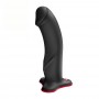 Фалоімітатор Fun Factory THE BOSS STUB Black, реалістична текстура, довжина 17,9 см, діаметр 4,1см