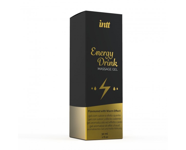 Масажний гель для інтимних зон Intt Energy Drink (30 мл) розігріваючий