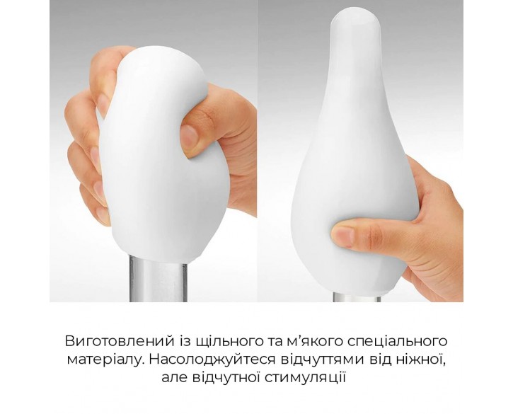 Мастурбатор Tenga Geo Aqua, новий матеріал, ніжні хвилі, новий ступінь розвитку Tenga Egg