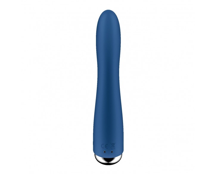 Вібратор точки G з обертанням Satisfyer Spinning Vibe 1 Blue, 2 мотори