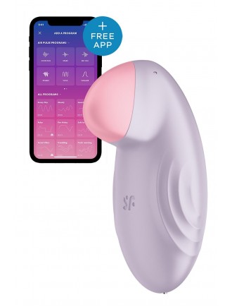 Смарт-вібратор для клітора Satisfyer Tropical Tip Light Lilac