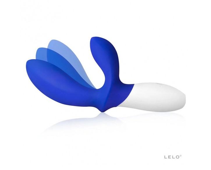 Масажер простати LELO Loki Wave Federal Blue, 2 мотори, манливий рух + стимуляція промежини