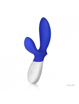 Масажер простати LELO Loki Wave Federal Blue, 2 мотори, манливий рух + стимуляція промежини