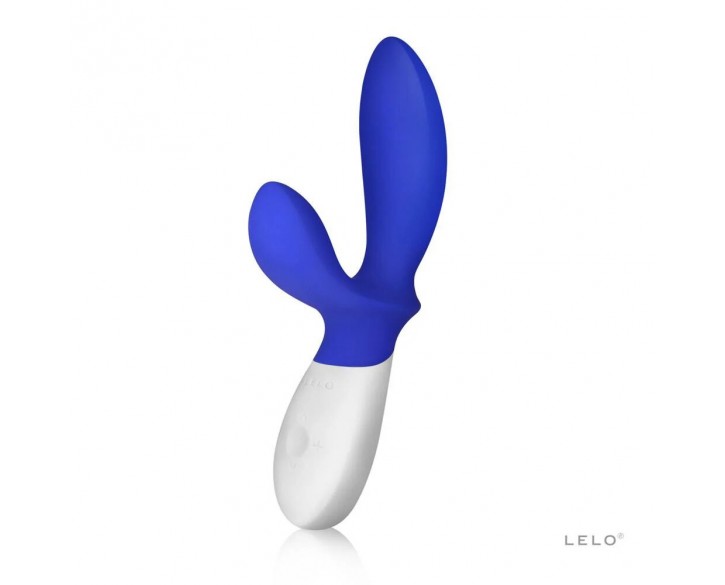 Масажер простати LELO Loki Wave Federal Blue, 2 мотори, манливий рух + стимуляція промежини