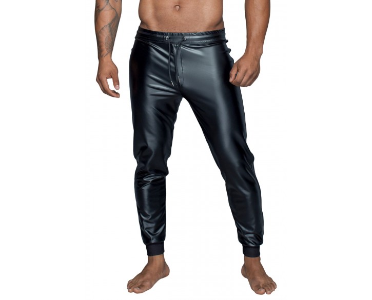 Чоловічі трегінси Noir Handmade H063 Powerwetlook treggings - XXL