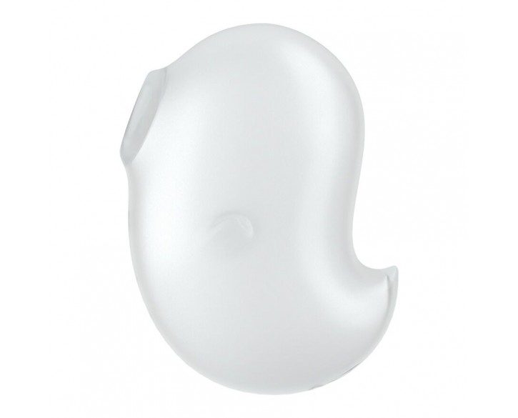 Вакуумний кліторальний стимулятор з вібрацією Satisfyer Cutie Ghost White