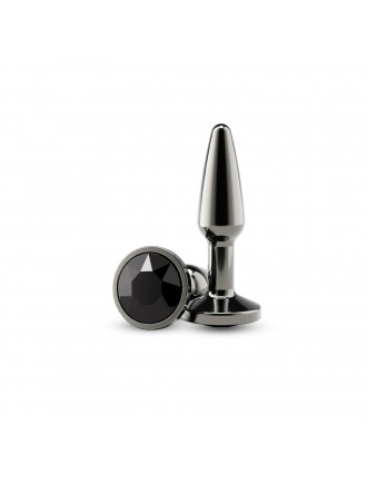 Анальна пробка NS Novelties Rear Assets - Tapered - Small - Gunmetal - Black
