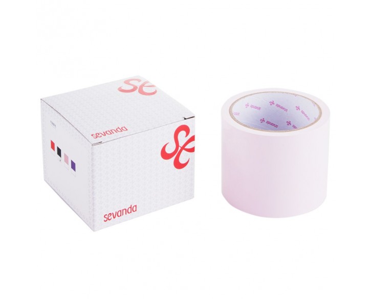 Електростатична стрічка для бондажу LOCKINK SEVANDA Electrostatic Tape - Pink Tape, 16 м