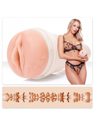 Мастурбатор Fleshlight Girls: Emma Hix - Syrup, зі зліпка вагіни, дуже ніжний