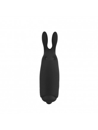 Віброкуля Adrien Lastic Pocket Vibe Rabbit Black зі стимулювальними вушками