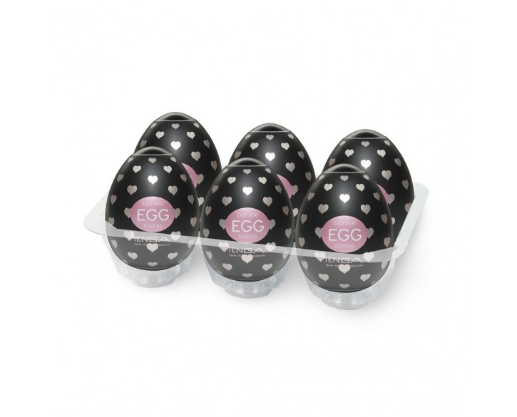 Набір мастурбаторів-яєць Tenga Egg Lovers Pack (6 яєць)