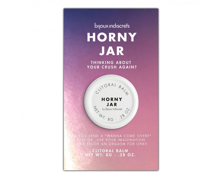 Бальзам для клітора Bijoux Indiscrets Horny Jar (Тремти від задоволення), розігрівальний