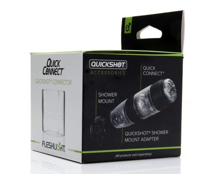 Адаптер Fleshlight Quickshot Quick Connect для з'єднання двох Квікшотов в одну іграшку