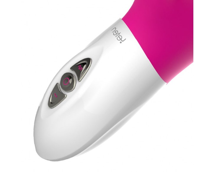 Пульсатор-кролик Leten Vibrator Realistic з підігрівом і вібрацією кліторального відростка