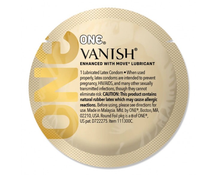 Презерватив ONE Vanish Hyperthin 1 шт