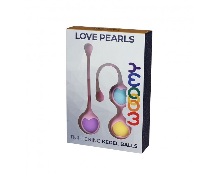 Вагінальні кульки Wooomy Love Pearls