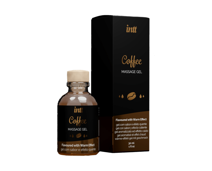 Масажний гель для інтимних зон Intt Coffee (30 мл) розігріваючий