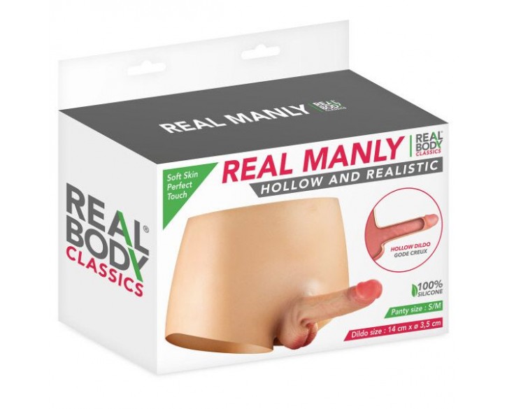 Страпон Real Body — Real Manly hollow and realistic S/M