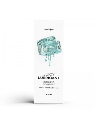 Лубрикант на водній основі Satisfyer Juicy Lubricant Cooling Comfort water based 300 мл