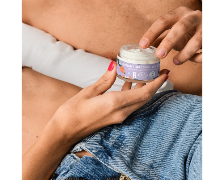 Масажна олія-лубрикант з ароматом та смаком кокоса Goliate Couple Gourmand Coco 50 мл