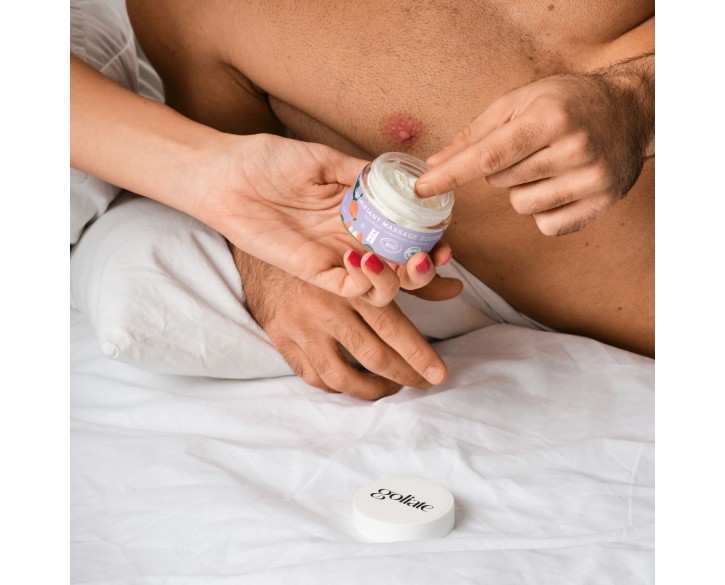 Масажна олія-лубрикант з ароматом та смаком кокоса Goliate Couple Gourmand Coco 50 мл