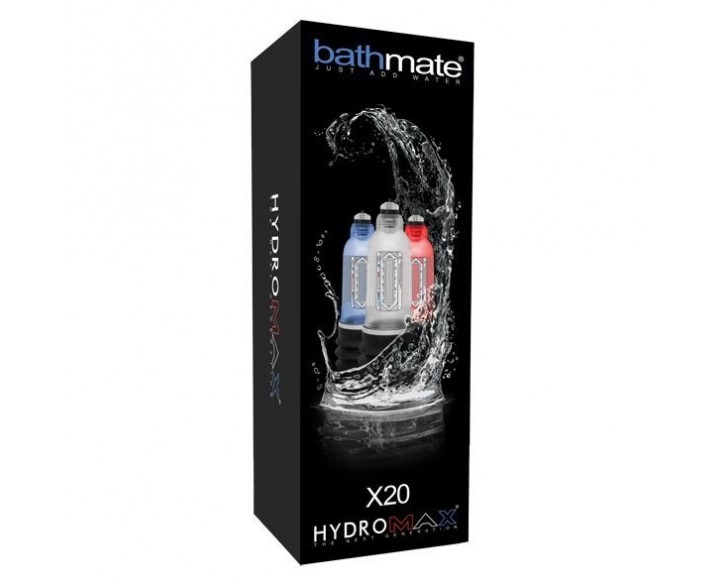 Гідропомпа Bathmate Hydromax 5 Blue (X20), для члена довжиною від 7,5 до 12,5 см, діаметр до 4,5 см