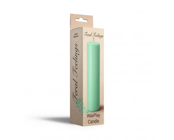 Свічка для WaxPlay Feral Feelings soft 15 см Light Green