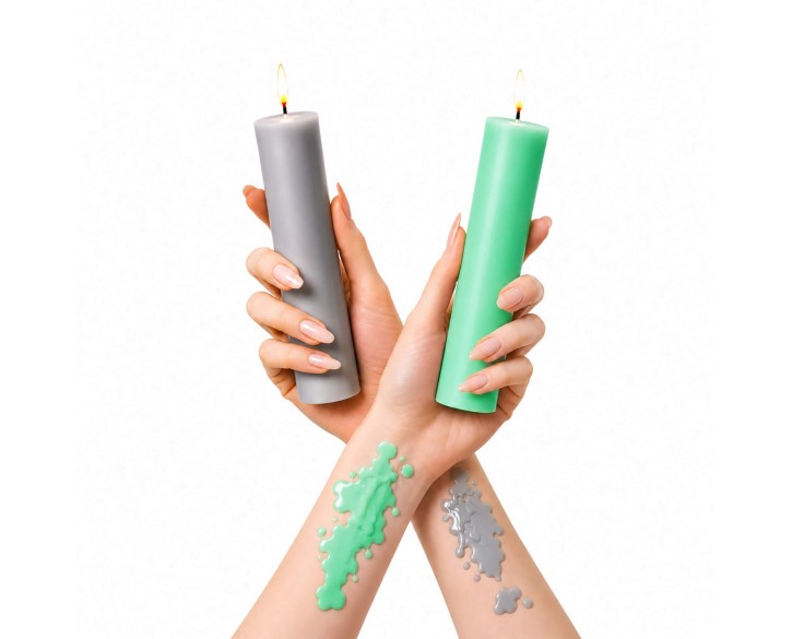 Свічка для WaxPlay Feral Feelings soft 15 см Light Green