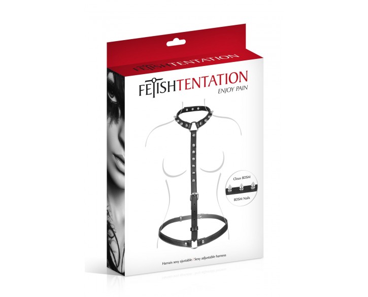 Портупея на тіло Fetish Tentation Sexy Adjustable Harness