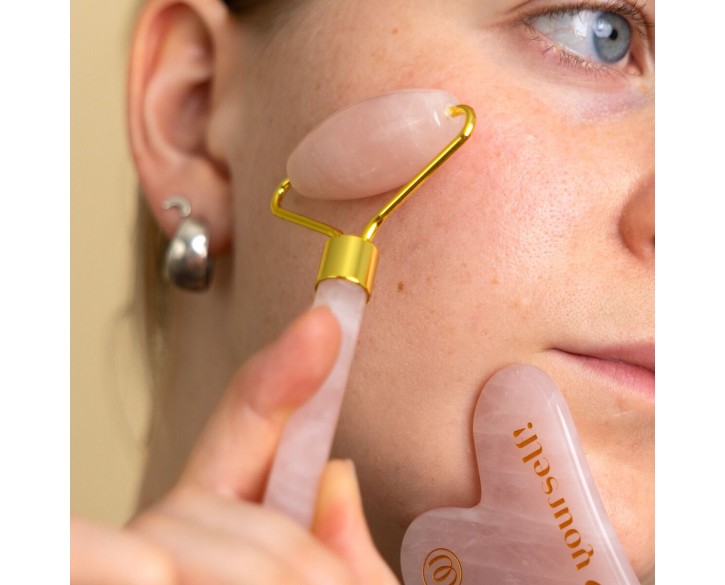 Набір масажерів гуаша Womanizer Gua Sha Set, ролер та скребок