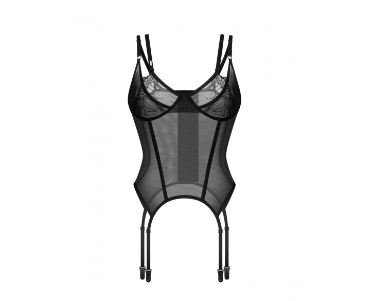 Корсет Obsessive Arrowel Black corset L/XL