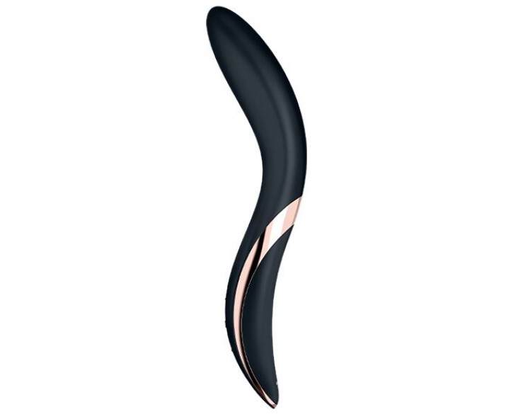 Вібратор із перлинною стимуляцією точки G Satisfyer Rrrolling Explosion Black