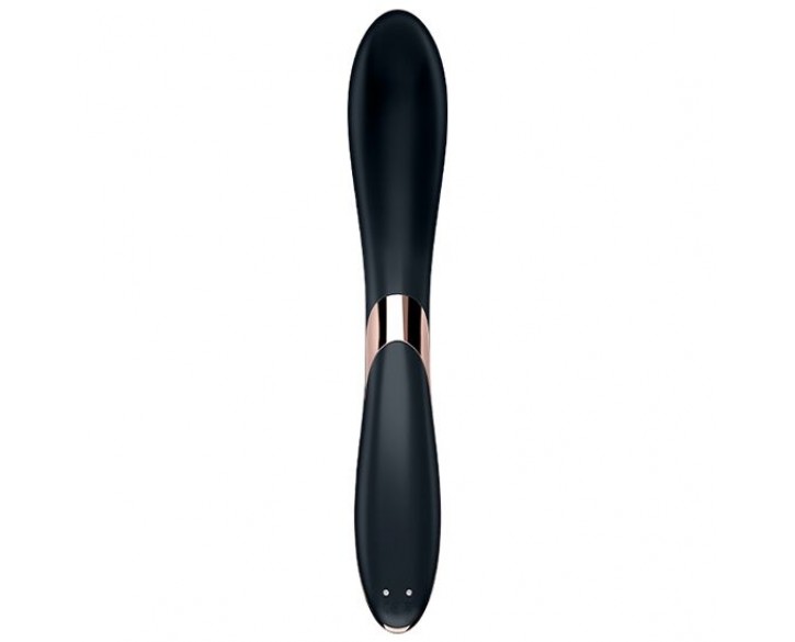 Вібратор із перлинною стимуляцією точки G Satisfyer Rrrolling Explosion Black