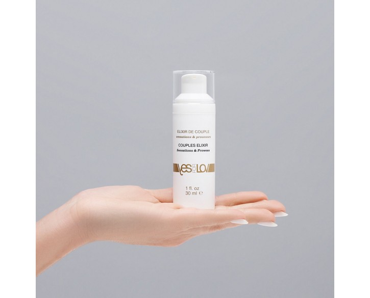 Еліксир для пар YESforLOV COUPLES ELIXIR 30 мл, ефект «тепло-холод», натуральний склад