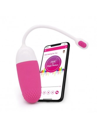 Смарт-віброяйце Magic Motion Vini Pink, керування зі смартфона