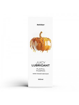 Лубрикант на водній основі Satisfyer Juicy Lubricant Playful Pumpkin water based 300 мл
