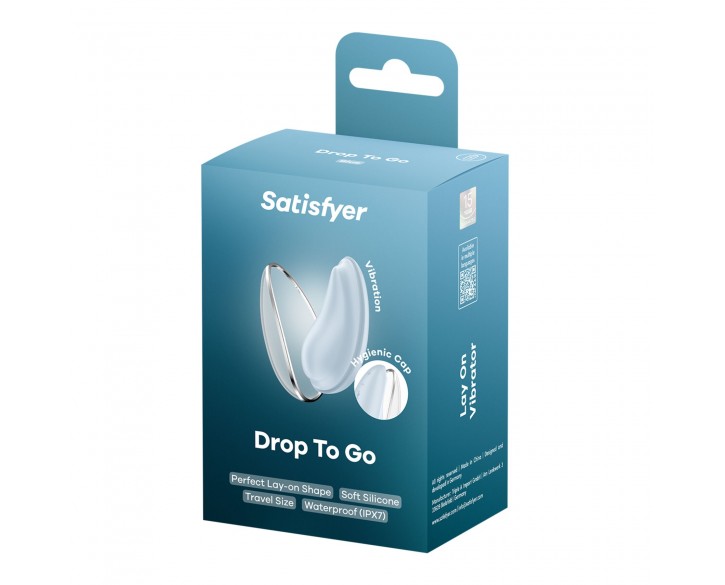 Вібратор Satisfyer Drop To Go Blue