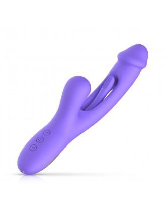 Вібратор-кролик Good Vibes Only - Tess Rabbit Vibrator with G-Spot Stimulator