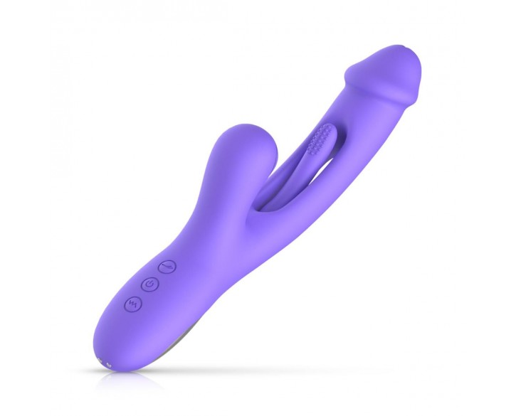 Вібратор-кролик Good Vibes Only - Tess Rabbit Vibrator with G-Spot Stimulator