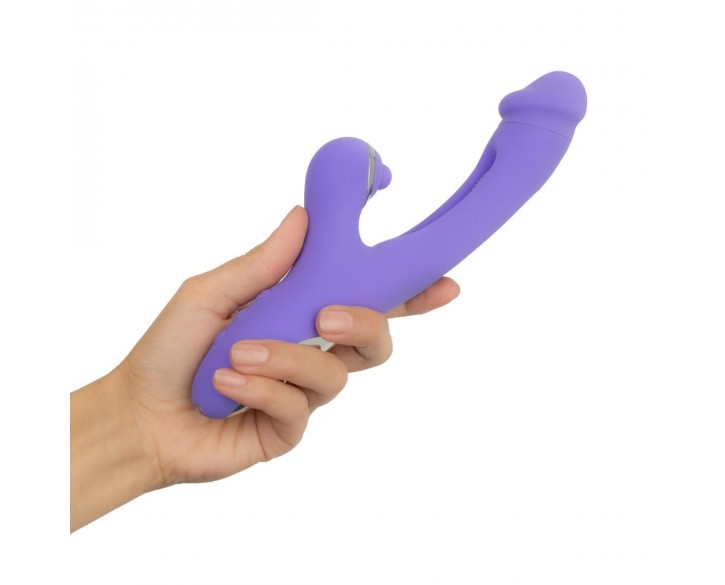 Вібратор-кролик Good Vibes Only - Tess Rabbit Vibrator with G-Spot Stimulator