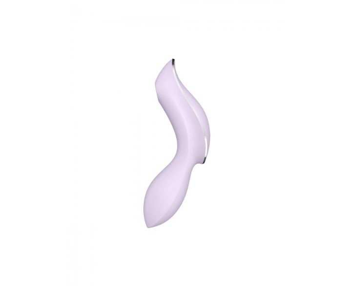 Вакуумний стимулятор з вібрацією Satisfyer Curvy Trinity 2 Violet