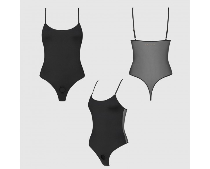 Боді з фіксацією дилдо Strap-On-Me Harness Body Signature – XS – Black