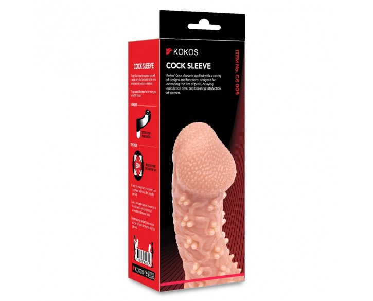 Насадка на член Kokos Cock Sleeve CS 009 S