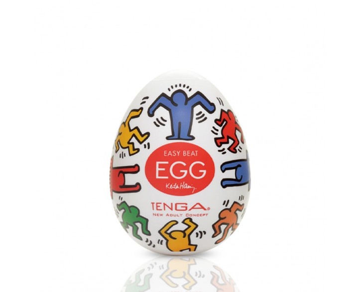 Мастурбатор-яйце Tenga Keith Haring Egg Dance