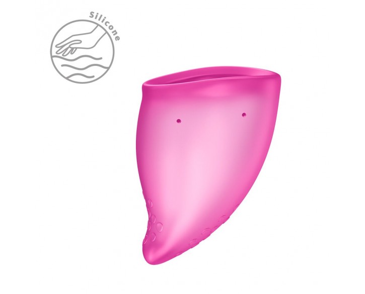 Менструальна чаша Fun Factory FUN CUP SIZE A Magenta, багаторазова, діаметр 4 см, об’єм 20 мл