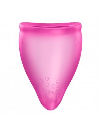 Менструальна чаша Fun Factory FUN CUP SIZE A Magenta, багаторазова, діаметр 4 см, об’єм 20 мл