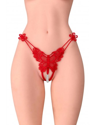 Трусики з перлинами Fashion Secret Natasha Red