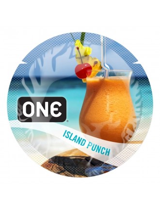 Презерватив ONE FlavorWaves 1 шт зі смаком Island Punch