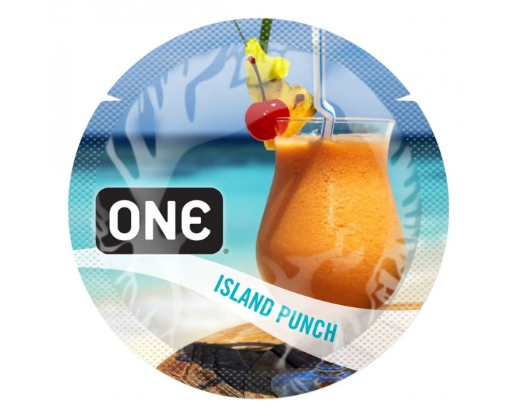 Презерватив ONE FlavorWaves 1 шт зі смаком Island Punch