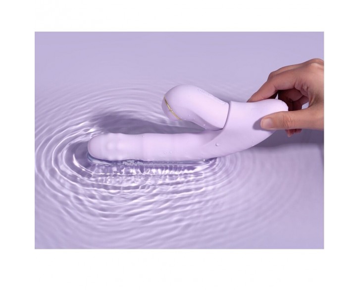 Смарт-вібратор 5в1 Svakom DuoGlow, пульсівний вібратор з намистинами та пульсівний стимулятор